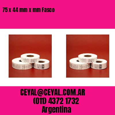 75 x 44 mm x mm Fasco