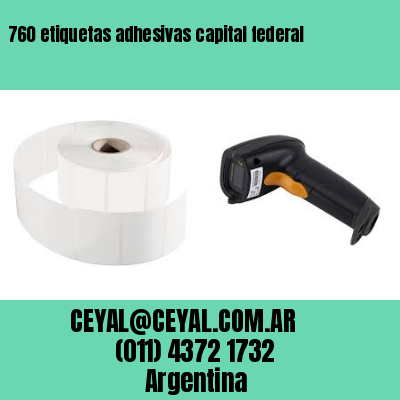 760 etiquetas adhesivas capital federal