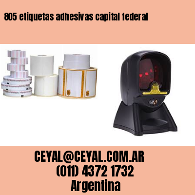 805 etiquetas adhesivas capital federal