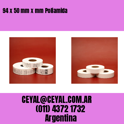 94 x 50 mm x mm Poliamida