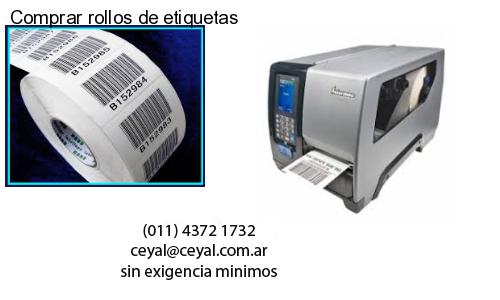 Comprar rollos de etiquetas