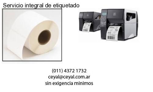 Servicio integral de etiquetado