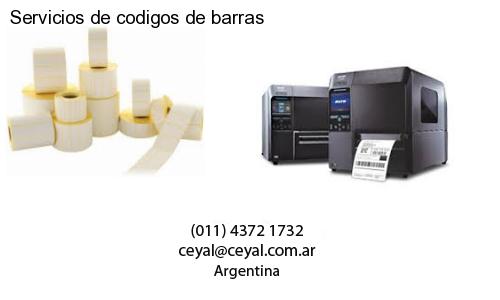 Servicios de codigos de barras