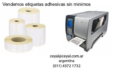 Vendemos etiquetas adhesivas sin minimos