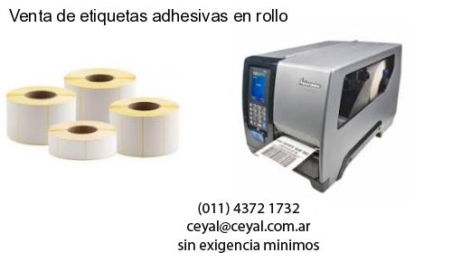 Venta de etiquetas adhesivas en rollo