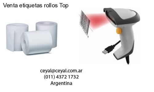 Venta etiquetas rollos Top