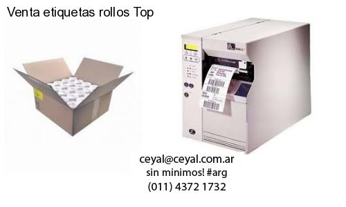 Venta etiquetas rollos Top