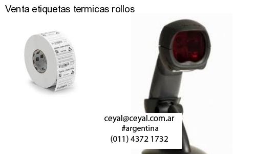 Venta etiquetas termicas rollos