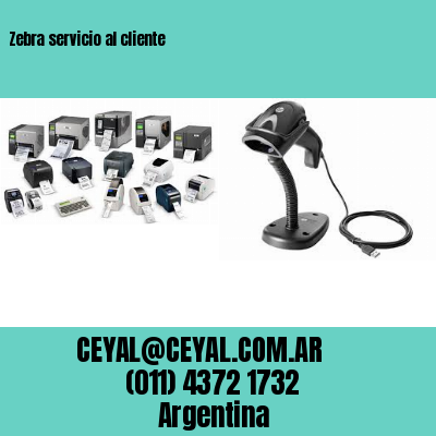 Zebra servicio al cliente