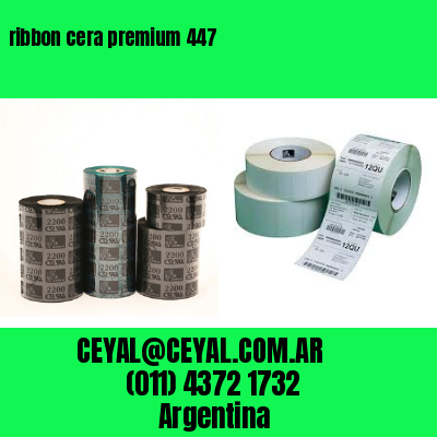 ribbon cera premium 447