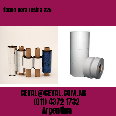 ribbon cera resina 225