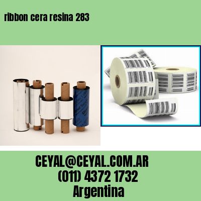 ribbon cera resina 283