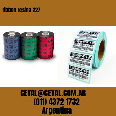 ribbon resina 227