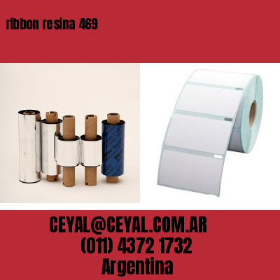 ribbon resina 469