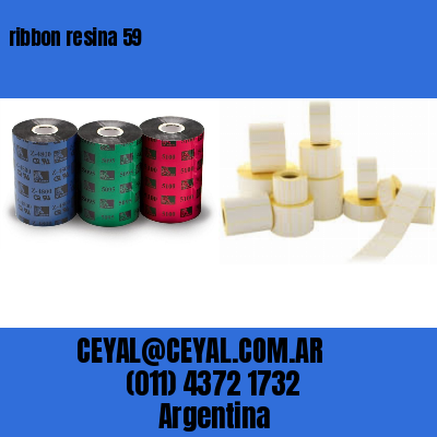 ribbon resina 59