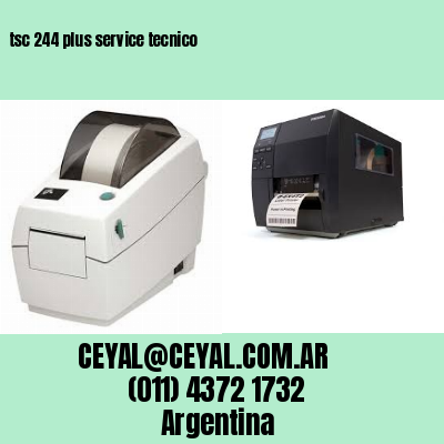 tsc 244 plus service tecnico