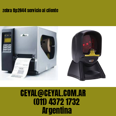 zebra tlp2844 servicio al cliente