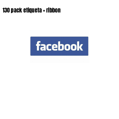 130 pack etiqueta   ribbon