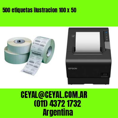 500 etiquetas ilustracion 100 x 50