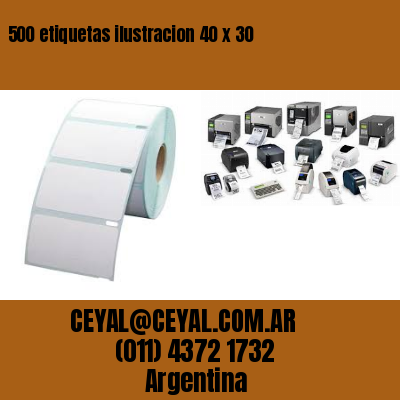 500 etiquetas ilustracion 40 x 30