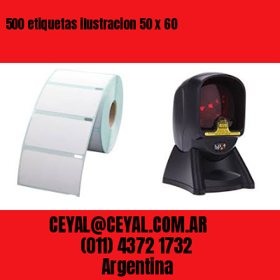 500 etiquetas ilustracion 50 x 60