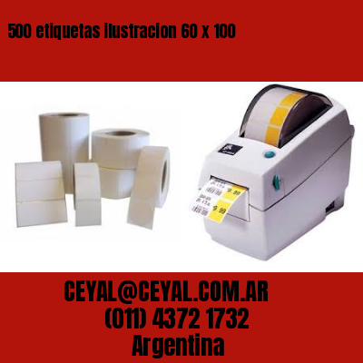 500 etiquetas ilustracion 60 x 100