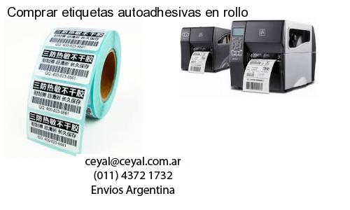 Comprar etiquetas autoadhesivas en rollo