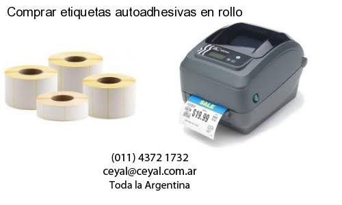 Comprar etiquetas autoadhesivas en rollo