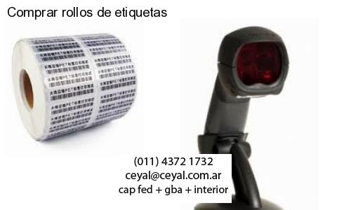 Comprar rollos de etiquetas