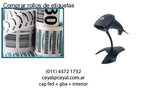 Comprar rollos de etiquetas