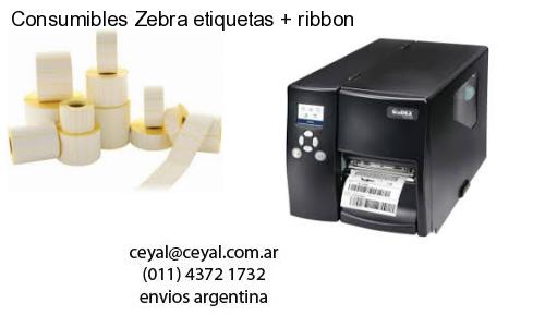 Consumibles Zebra etiquetas   ribbon