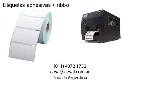 Etiquetas adhesivas ribbo