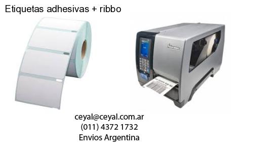 Etiquetas adhesivas   ribbo