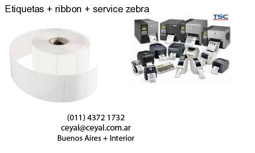 Etiquetas   ribbon   service zebra