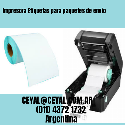 Impresora Etiquetas para paquetes de envio