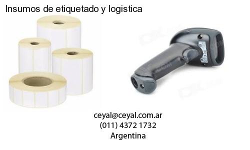 Insumos de etiquetado y logistica