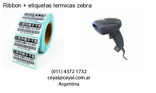 Ribbon   etiquetas termicas zebra