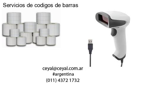 Servicios de codigos de barras