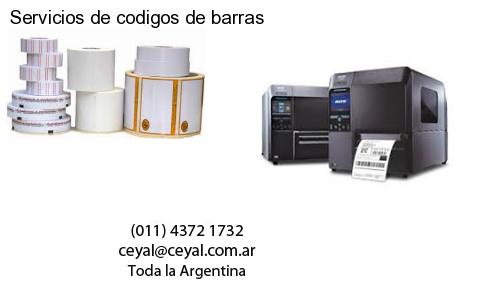 Servicios de codigos de barras