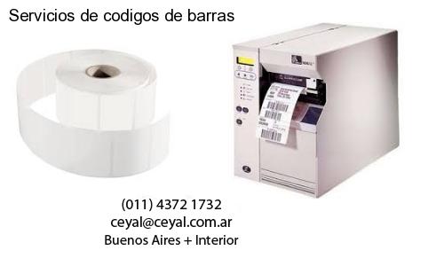 Servicios de codigos de barras