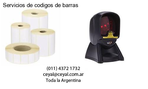 Servicios de codigos de barras