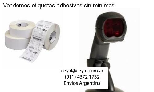 Vendemos etiquetas adhesivas sin minimos