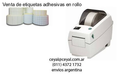 Venta de etiquetas adhesivas en rollo