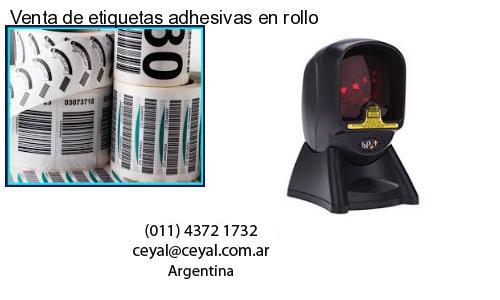 Venta de etiquetas adhesivas en rollo