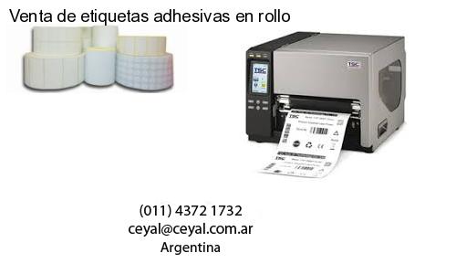 Venta de etiquetas adhesivas en rollo