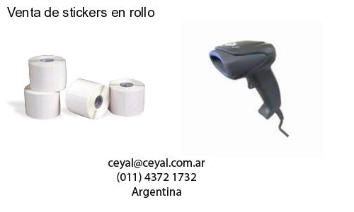 Venta de stickers en rollo