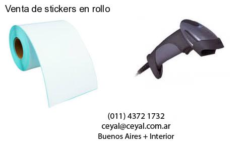 Venta de stickers en rollo