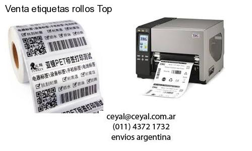 Venta etiquetas rollos Top