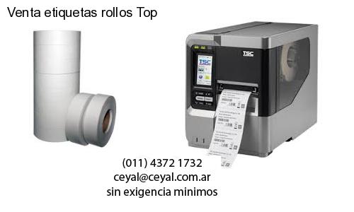 Venta etiquetas rollos Top