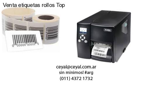 Venta etiquetas rollos Top
